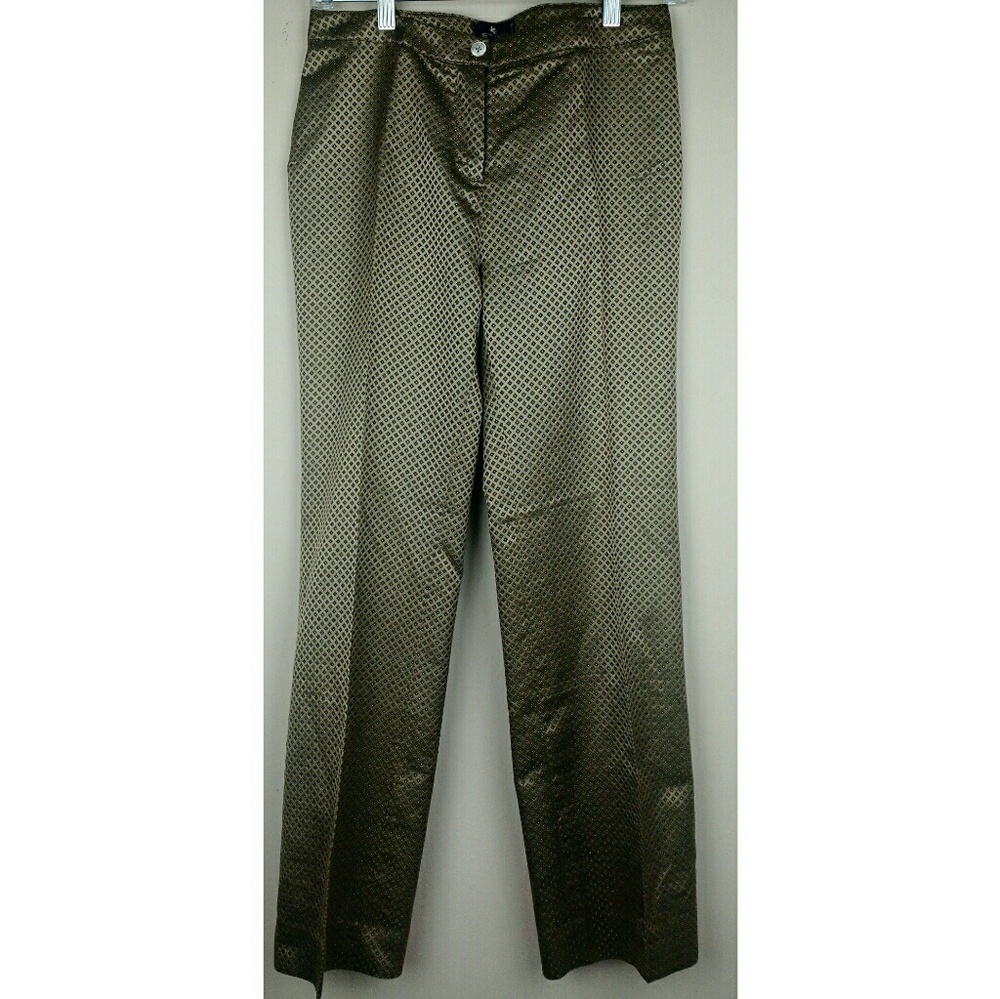 ETRO MILANO 100% SILK PANTS/TROUSERS